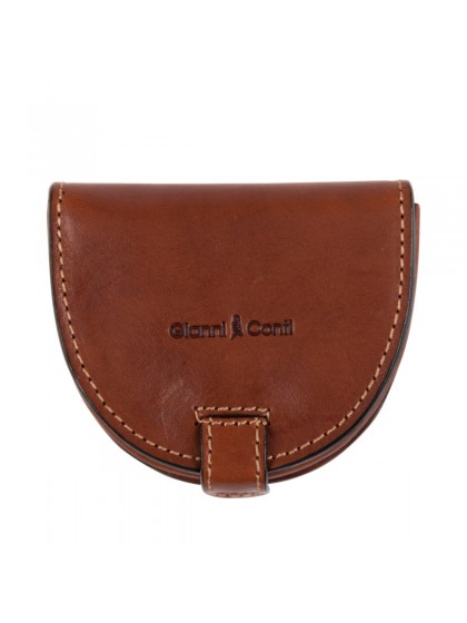 Gianni Conti Classic Leather Coin Purse